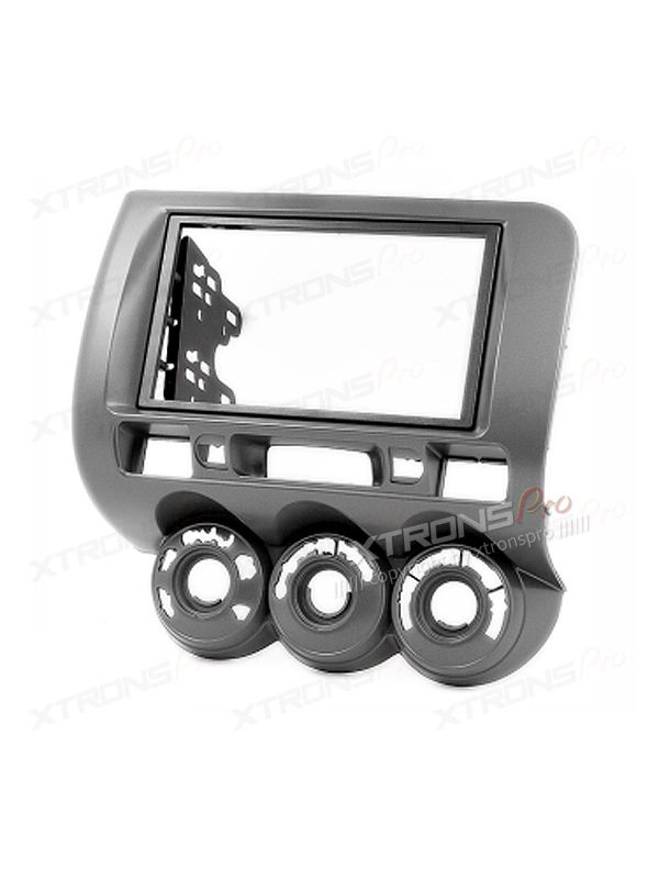 Honda with Manual Air-Conditioning Double Din Fascia Facia Adaptor Panel Surround CD (Right Wheel)