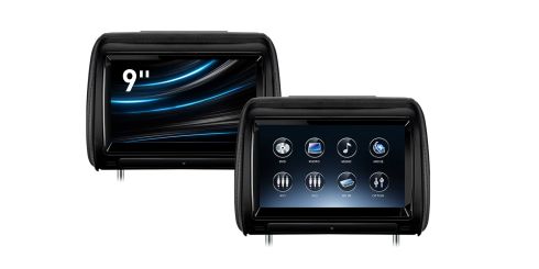 9-inch Touch Screen | One Pair Car Headrest DVD Player | HD928TBD