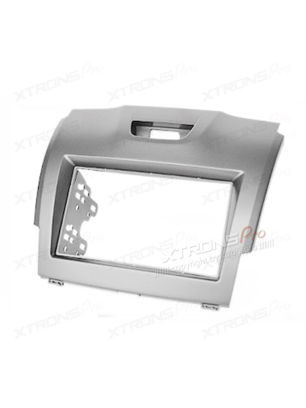 Chevrolet, Isuzu, Holden Car DVD Player Silver Double Fascia Surround Trim Panel