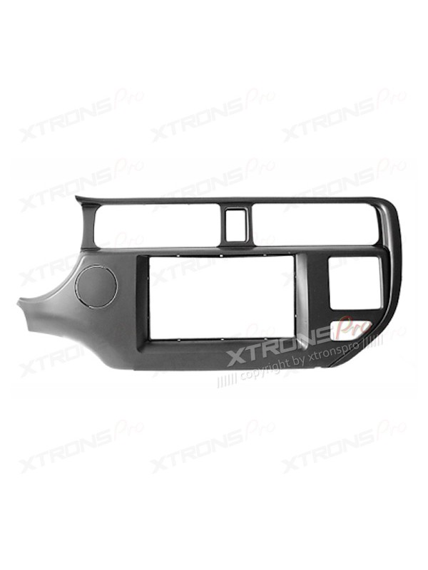 Double Din In-dash Car Audio Installation Kit Fascia Plate for KIA Rio, K3, Pride with SRS