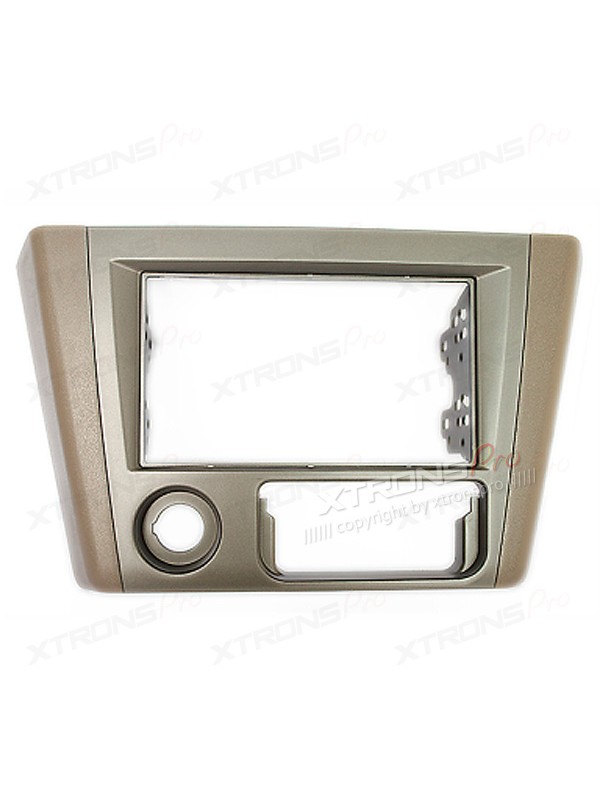 Radio Fascia for MITSUBISHI Lancer IX Double Din Stereo Facia Panel Dash Trim Kit Plate.