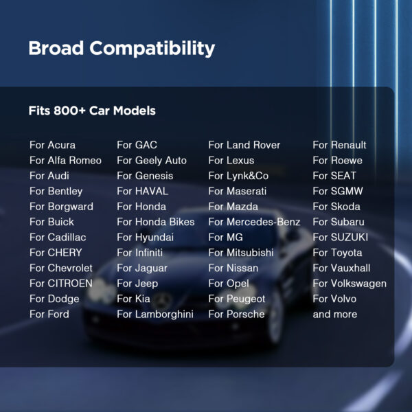 用於原廠安裝的有線 CarPlay的 USB Type-C無線轉接器 | ACCP06