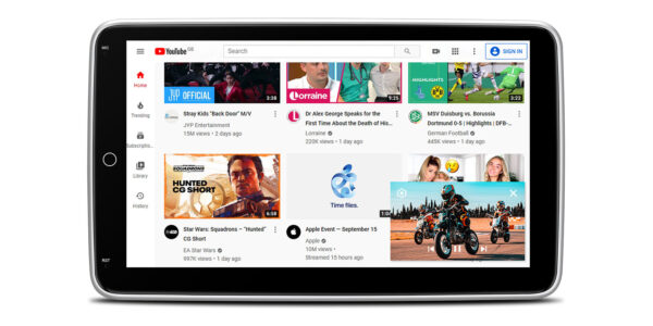 單 DIN | 安卓/iPhone | 八核 | 4GB 記憶體和 64GB ROM | 可旋轉 QLED 顯示器 | 全球4G LTE解決方案| DX120L