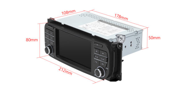 吉普/道奇/佳士拿 | 安卓 14 | 八核心 | 4GB 記憶體 & 64GB 儲存空間 | 全球 4G LTE 解決方案 | PX54WRJL