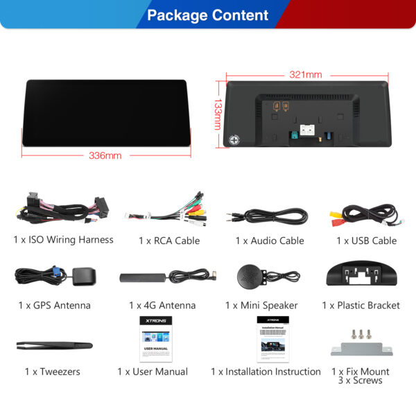 寶馬  | 3 系列 | 安卓系統 & OEM 系統 | 高通 680 | 八核心 | 8GB 記憶體 & 128GB 儲存空間  | QGB23CIB12E92