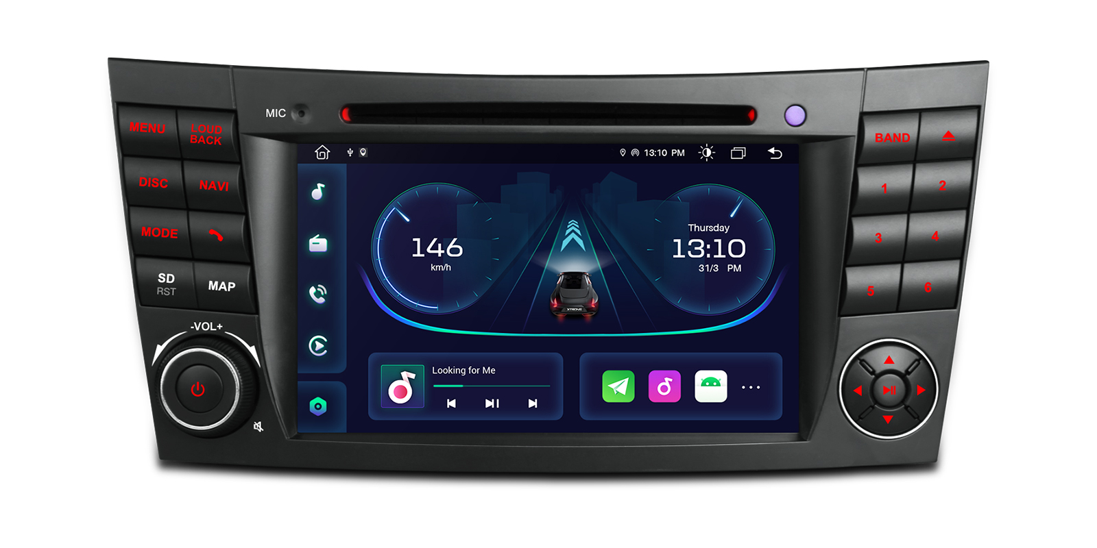平治 | 各種| 安卓 12 | 八核 | 2GB DDR4 內存和 32GB ROM | 汽車級硬件 | PE72M211