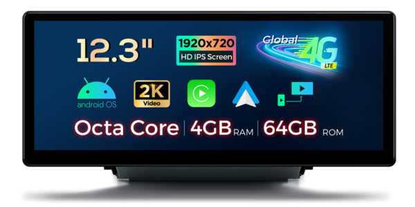 奧迪 |第 3 季度 |Android平臺和OEM系統 |八核 |4GB RAM & 64GB ROM |全球 4G LTE |QLA23Q3