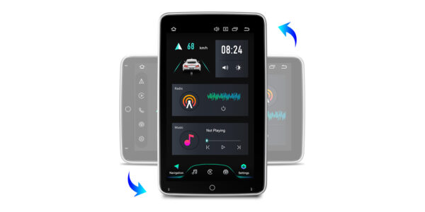 單 DIN | 安卓 14 | 八核 | 4GB 記憶體 & 64GB 儲存空間 |全球 4G LTE 解決方案 | DX121L 