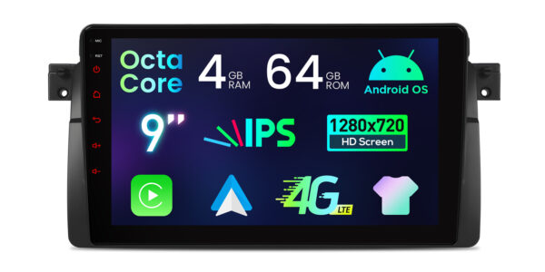 寶馬/羅孚/名爵 |Android作系統 |八核 |4GB RAM & 64GB ROM |IPS 螢幕 |IDP9046B