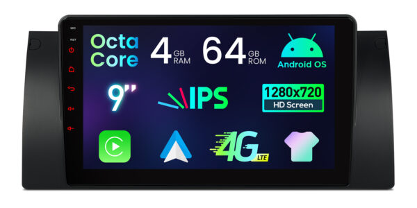 寶馬 X5 E53|Android系統 |八核 |4GB RAM & 64GB ROM |IPS 螢幕 |IDP9053B