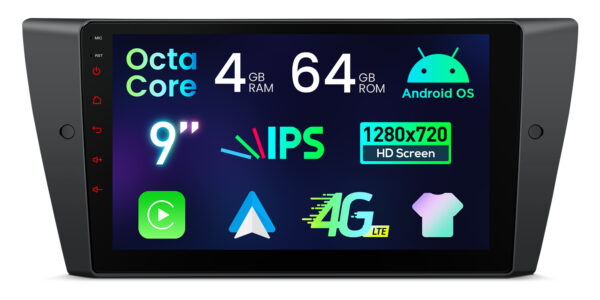 寶馬 |各種 |Android系統 |八核 |4GB RAM & 64GB ROM |IPS 螢幕 |IDP9090B