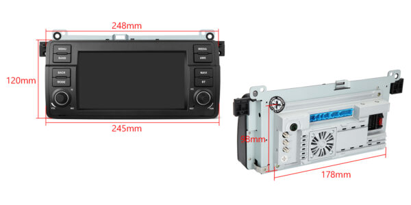 寶馬/路華/MG ZT |安卓 14 |八核 |4GB RAM & 64GB ROM |全球 4G LTE 解決方案 |PX7446BL