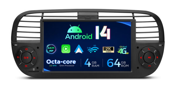 快意 | 安卓 14 | 八核 | 4GB 記憶體 & 64GB 儲存空間 | 全球 4G LTE 解決方案 | PX7450FBLGS