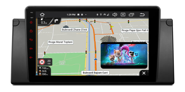 寶馬 E39/E38 |安卓 14 |八核 |4GB RAM & 64GB ROM |全球 4G LTE 解決方案 |PXP9439BGDAB
